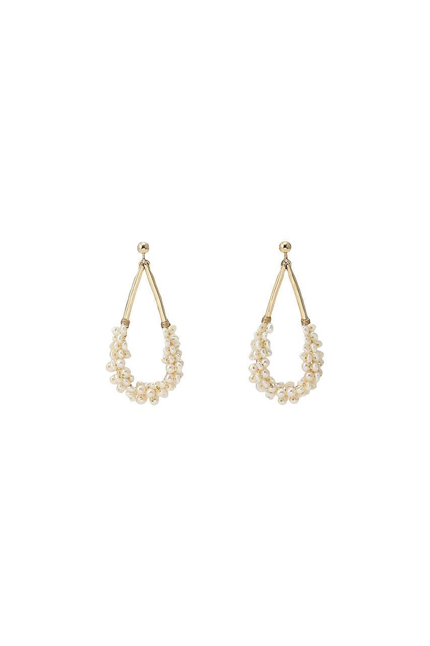 【ナチュラリジュエリ/NATURALI JEWELRY】のケシパールブーケピアス 人気、トレンドファッション・服の通販 founy(ファニー) 　ファッション　Fashion　レディースファッション　Fashion for Women　ジュエリー　Jewelry　ファッションリング　Fashion Rings　イヤリング・フープ・ドロップタイプ　Hoop, Drop & Clip Earrings　イヤリング　Earrings　シンプル　Simple, Minimal　ドロップ　Drop Shoulder, Dropped Style　パーティ　Party, Party Style　パール　Pearl, Pearl Accent　フェミニン　Feminine, Girly　フープ　Hoop, Hoop Earrings　定番　Standard, Basic Item　 other-1|ID: prp329100000026274 ipo3291000000035612583