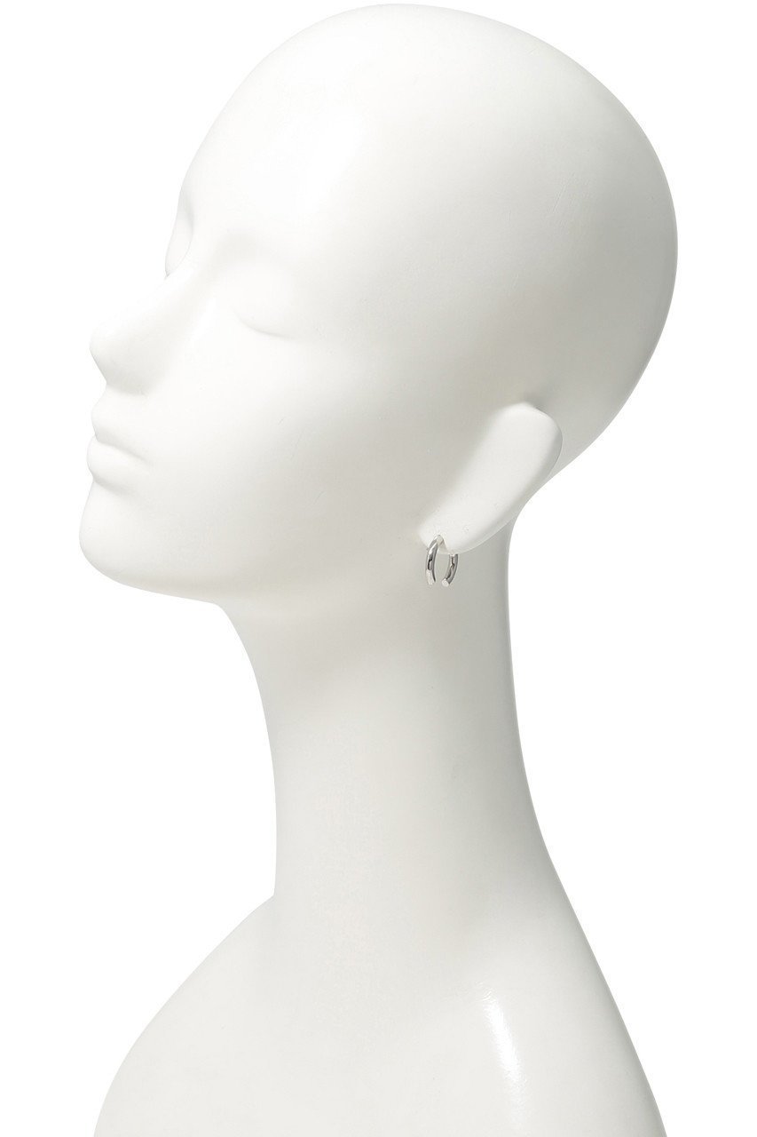 【マリア ブラック/MARIA BLACK】のBroken 18 ピアス(片耳用) 人気、トレンドファッション・服の通販 founy(ファニー) 　ファッション　Fashion　レディースファッション　Fashion for Women　ジュエリー　Jewelry　ファッションリング　Fashion Rings　イヤリング・フープ・ドロップタイプ　Hoop, Drop & Clip Earrings　イヤリング　Earrings　シルバー　Silver, Metallic Silver　シンプル　Simple, Minimal　フープ　Hoop, Hoop Earrings　片耳　One-Ear, Single Earring　other-3|ID: prp329100000026568 ipo3291000000031416639