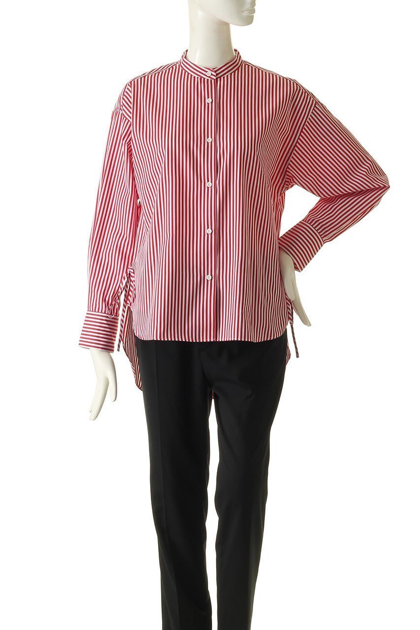 【アルアバイル/allureville】のトーマスメイソン3WAYシャツ 人気、トレンドファッション・服の通販 founy(ファニー) ファッション Fashion レディースファッション Fashion for Women トップス・カットソー Cut & Sew Tops シャツ・ブラウス・オフィスカジュアル Elegant Blouses & Button-Ups スリーブ Sleeve, Long Sleeve / Short Sleeve リボン Ribbon, Bow ロング Long, Long-Length 定番 Standard, Basic Item other-2|ID: prp329100000027068 ipo3291000000032944545