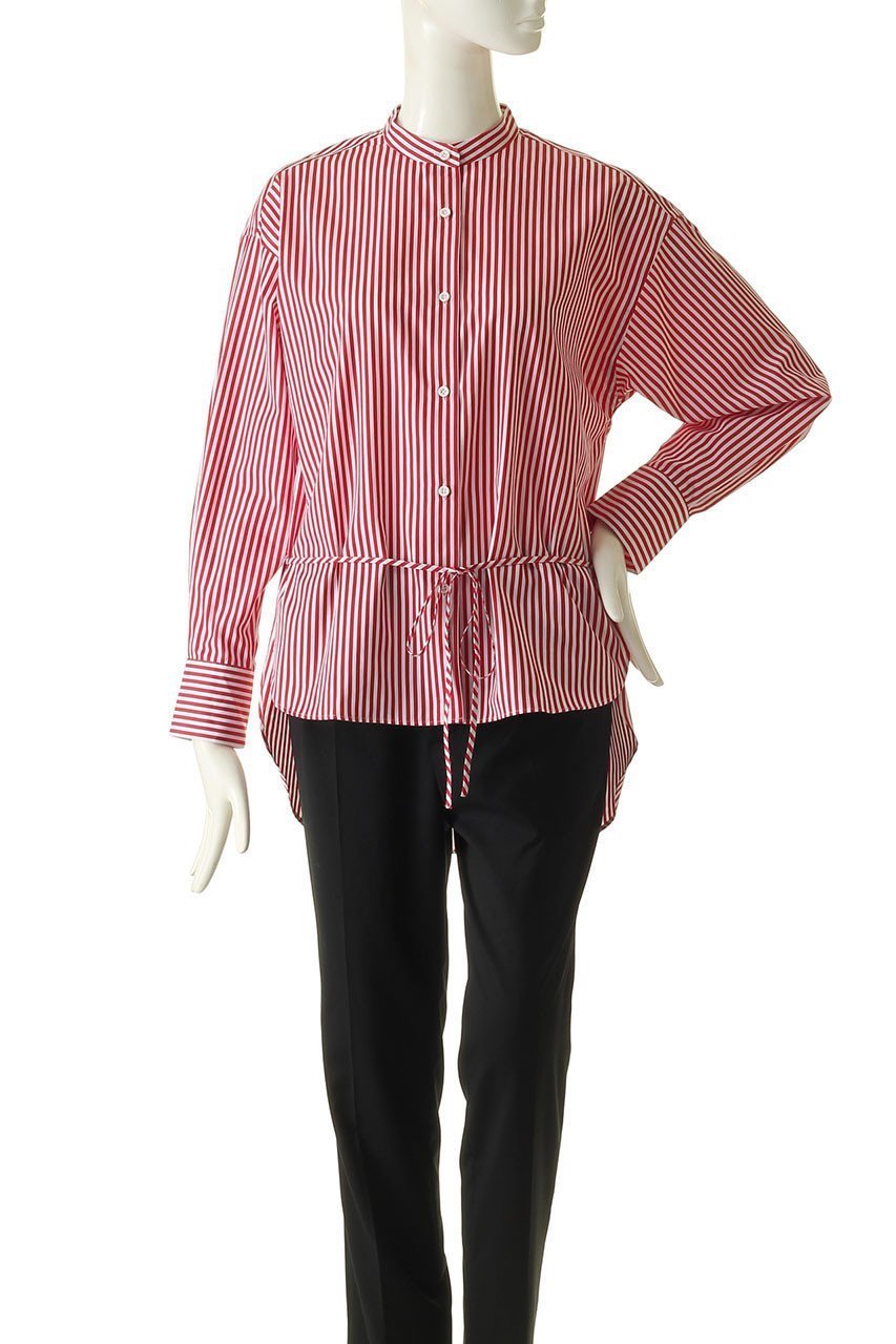 【アルアバイル/allureville】のトーマスメイソン3WAYシャツ 人気、トレンドファッション・服の通販 founy(ファニー) ファッション Fashion レディースファッション Fashion for Women トップス・カットソー Cut & Sew Tops シャツ・ブラウス・オフィスカジュアル Elegant Blouses & Button-Ups スリーブ Sleeve, Long Sleeve / Short Sleeve リボン Ribbon, Bow ロング Long, Long-Length 定番 Standard, Basic Item other-6|ID: prp329100000027068 ipo3291000000032944570