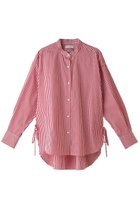 【アルアバイル/allureville】のトーマスメイソン3WAYシャツ 人気、トレンドファッション・服の通販 founy(ファニー) ファッション Fashion レディースファッション Fashion for Women トップス・カットソー Cut & Sew Tops シャツ・ブラウス・オフィスカジュアル Elegant Blouses & Button-Ups スリーブ Sleeve, Long Sleeve / Short Sleeve リボン Ribbon, Bow ロング Long, Long-Length 定番 Standard, Basic Item thumbnail レッド|ID: prp329100000027068 ipo3291000000036726537