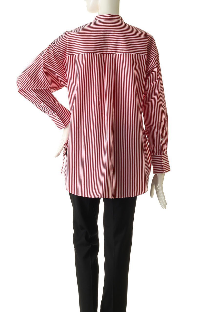 【アルアバイル/allureville】のトーマスメイソン3WAYシャツ 人気、トレンドファッション・服の通販 founy(ファニー) 　ファッション　Fashion　レディースファッション　Fashion for Women　トップス・カットソー　Cut & Sew Tops　シャツ・ブラウス・オフィスカジュアル　Elegant Blouses & Button-Ups　スリーブ　Sleeve, Long Sleeve / Short Sleeve　リボン　Ribbon, Bow　ロング　Long, Long-Length　定番　Standard, Basic Item　other-4|ID: prp329100000027068 ipo3291000000036726541