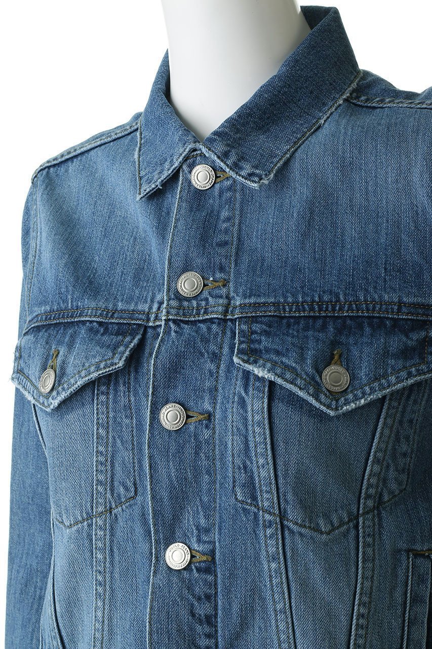 【アルアバイル/allureville】のベーシックGジャン 人気、トレンドファッション・服の通販 founy(ファニー) 　ファッション　Fashion　レディースファッション　Fashion for Women　アウター　Coat / Outerwear Collection　レディースジャケット・軽アウター　Jackets　ウォッシュ　Washed Finish　ジャケット　Jacket, Outerwear　ダメージ　Distressed, Destroyed　デニム　Denim, Jeans Material　フェミニン　Feminine, Girly　フレア　Flare, Flared　プリント　Print, Printed Pattern　ベーシック　Basic, Essential　ボトム　Bottoms, Lower Wear　リアル　Real, Realistic　ヴィンテージ　Vintage Style　定番　Standard, Basic Item　春　Spring　other-5|ID: prp329100000027080 ipo3291000000036759377