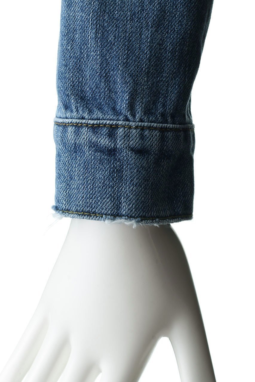 【アルアバイル/allureville】のベーシックGジャン 人気、トレンドファッション・服の通販 founy(ファニー) 　ファッション　Fashion　レディースファッション　Fashion for Women　アウター　Coat / Outerwear Collection　レディースジャケット・軽アウター　Jackets　ウォッシュ　Washed Finish　ジャケット　Jacket, Outerwear　ダメージ　Distressed, Destroyed　デニム　Denim, Jeans Material　フェミニン　Feminine, Girly　フレア　Flare, Flared　プリント　Print, Printed Pattern　ベーシック　Basic, Essential　ボトム　Bottoms, Lower Wear　リアル　Real, Realistic　ヴィンテージ　Vintage Style　定番　Standard, Basic Item　春　Spring　other-6|ID: prp329100000027080 ipo3291000000036759378