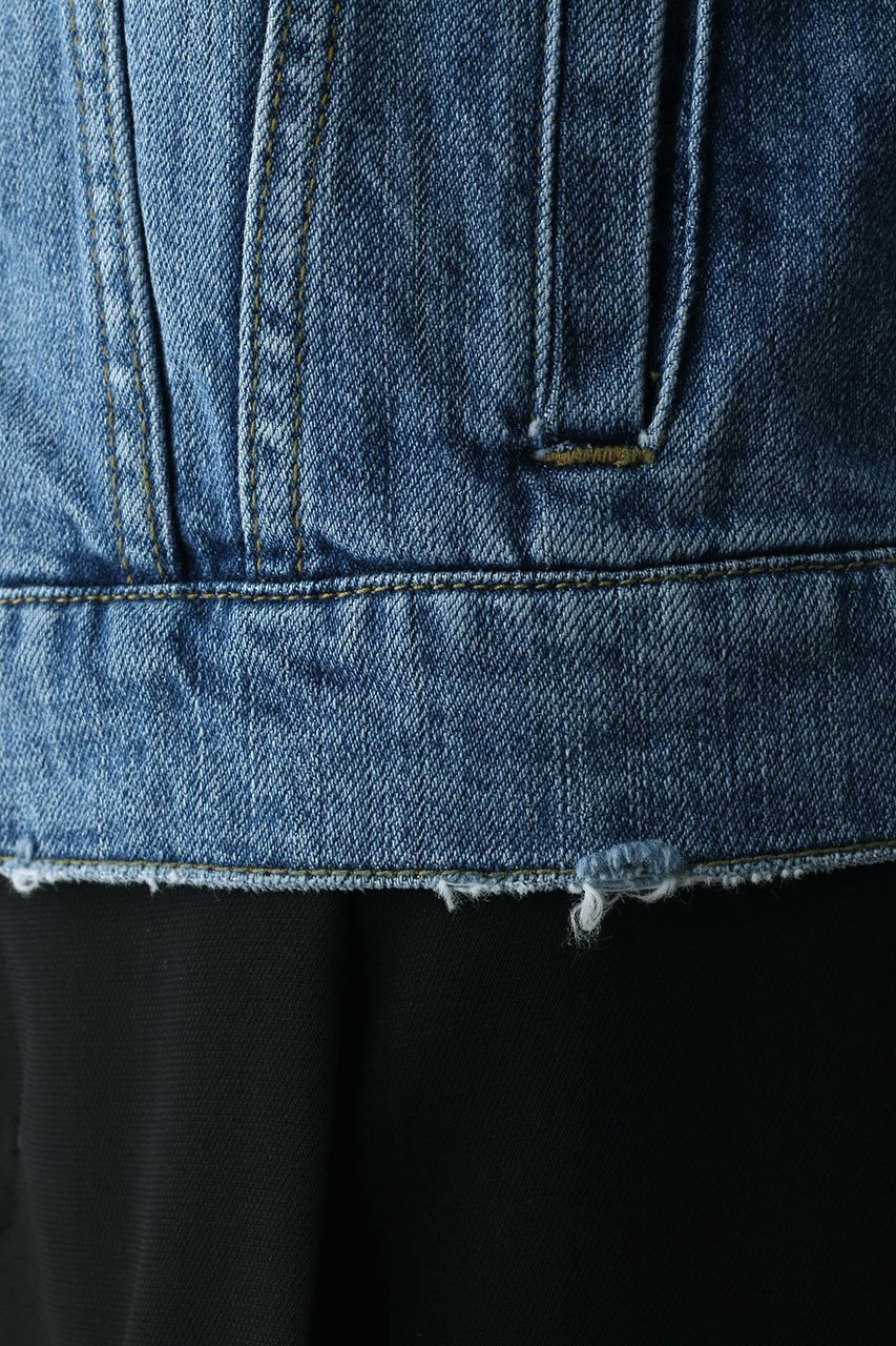 【アルアバイル/allureville】のベーシックGジャン 人気、トレンドファッション・服の通販 founy(ファニー) 　ファッション　Fashion　レディースファッション　Fashion for Women　アウター　Coat / Outerwear Collection　レディースジャケット・軽アウター　Jackets　ウォッシュ　Washed Finish　ジャケット　Jacket, Outerwear　ダメージ　Distressed, Destroyed　デニム　Denim, Jeans Material　フェミニン　Feminine, Girly　フレア　Flare, Flared　プリント　Print, Printed Pattern　ベーシック　Basic, Essential　ボトム　Bottoms, Lower Wear　リアル　Real, Realistic　ヴィンテージ　Vintage Style　定番　Standard, Basic Item　春　Spring　other-7|ID: prp329100000027080 ipo3291000000036759379