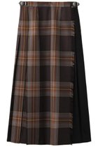 【アルアバイル/allureville】の【O NEIL OF DUBLIN】 KILT スカート 人気、トレンドファッション・服の通販 founy(ファニー) ファッション Fashion レディースファッション WOMEN スカート Skirt ロングスカート Long Skirt A/W・秋冬 Aw・Autumn/Winter・Fw・Fall-Winter チェック Check フラット Flat フロント Front プリーツ Pleats ロング Long 定番 Standard 無地 Plain Color thumbnail ブラウン|ID: prp329100000027163 ipo3291000000021985118