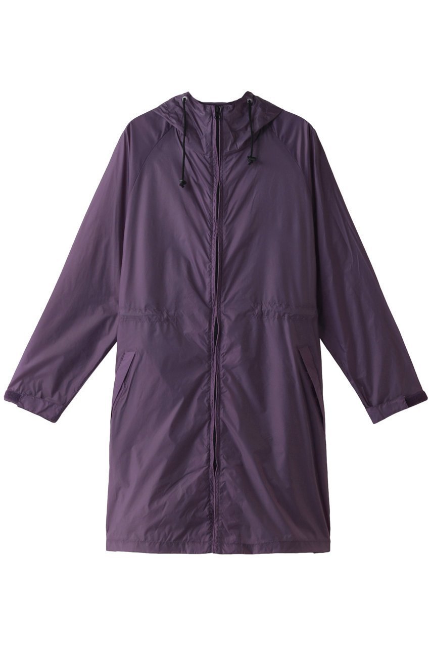 【ムーンバット/MOONBAT】のポケッタブル軽量パーカーレインコート インテリア・キッズ・メンズ・レディースファッション・服の通販 founy(ファニー) 　ファッション　Fashion　レディースファッション　Fashion for Women　アウター　Coat / Outerwear Collection　コート・ロングコート・ピーコート　Long Coats, Peacoats & More　コンパクト　Compact, Small Size　シンプル　Simple, Minimal　パーカー　Hoodie, Parka　ポーチ　Pouch, Small Case　軽量　Lightweight, Ultra Light　パープル|ID: prp329100000032052 ipo3291000000036561988