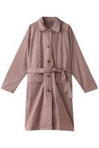 【ムーンバット/MOONBAT】のナイロンワッシャーステンカラーレインコート ピンク|ID: prp329100000032059 ipo3291000000036222256