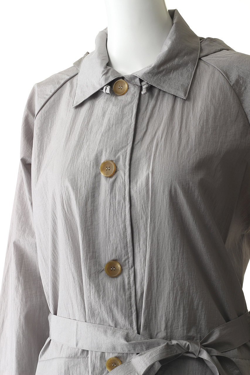 【ムーンバット/MOONBAT】のナイロンワッシャーステンカラーレインコート 人気、トレンドファッション・服の通販 founy(ファニー) 　ファッション　Fashion　レディースファッション　Fashion for Women　アウター　Coat / Outerwear Collection　コート・ロングコート・ピーコート　Long Coats, Peacoats & More　シンプル　Simple, Minimal　エレガント 上品　Elegant　other-5|ID: prp329100000032059 ipo3291000000036222260