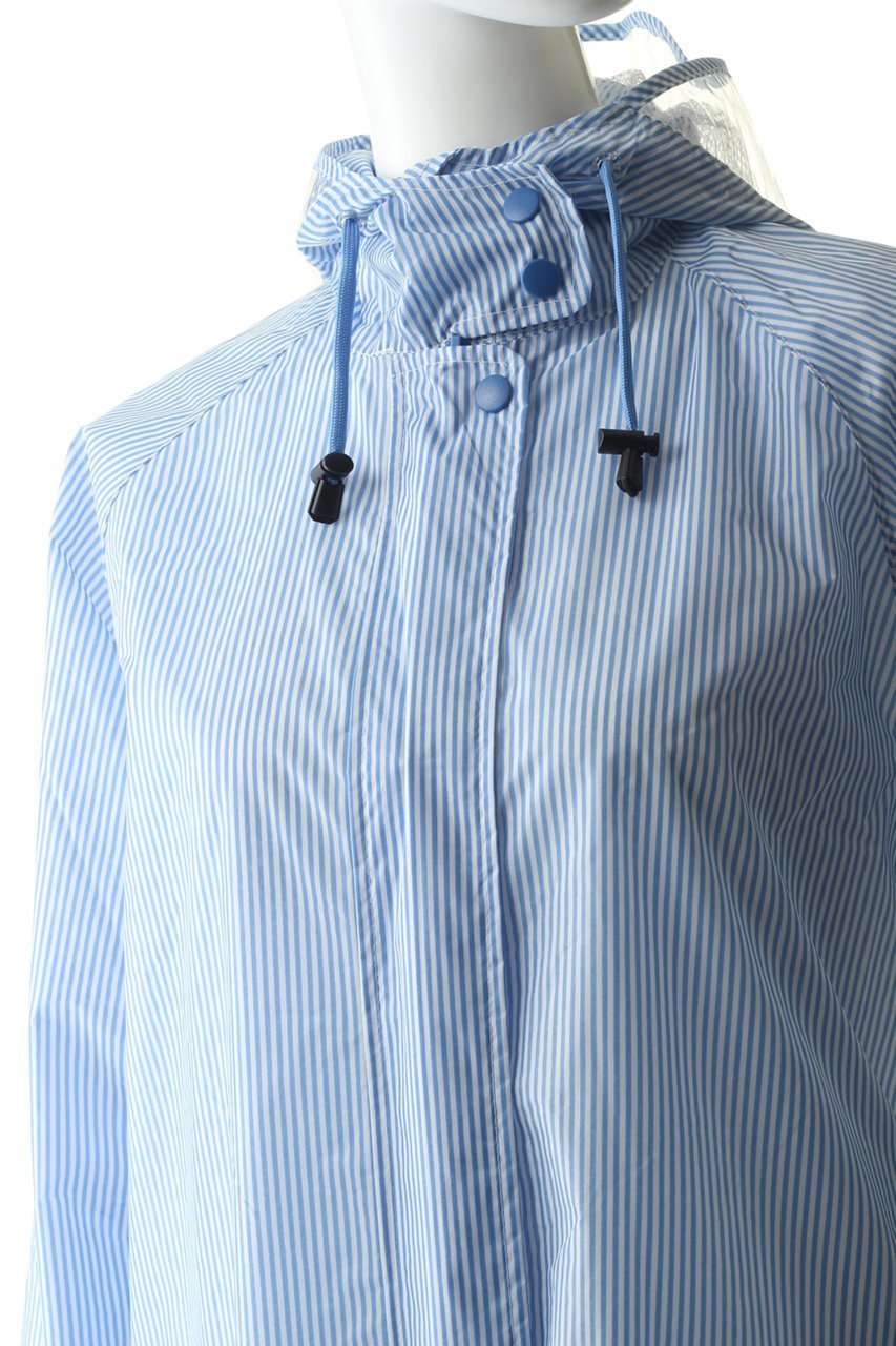 【ムーンバット/MOONBAT】のサイクルレインコート ストライプ 人気、トレンドファッション・服の通販 founy(ファニー) 　ファッション　Fashion　レディースファッション　Fashion for Women　アウター　Coat / Outerwear Collection　コート・ロングコート・ピーコート　Long Coats, Peacoats & More　ストライプ　Stripe, Striped Pattern　フロント　Front, Front Design　other-5|ID: prp329100000032062 ipo3291000000036638932