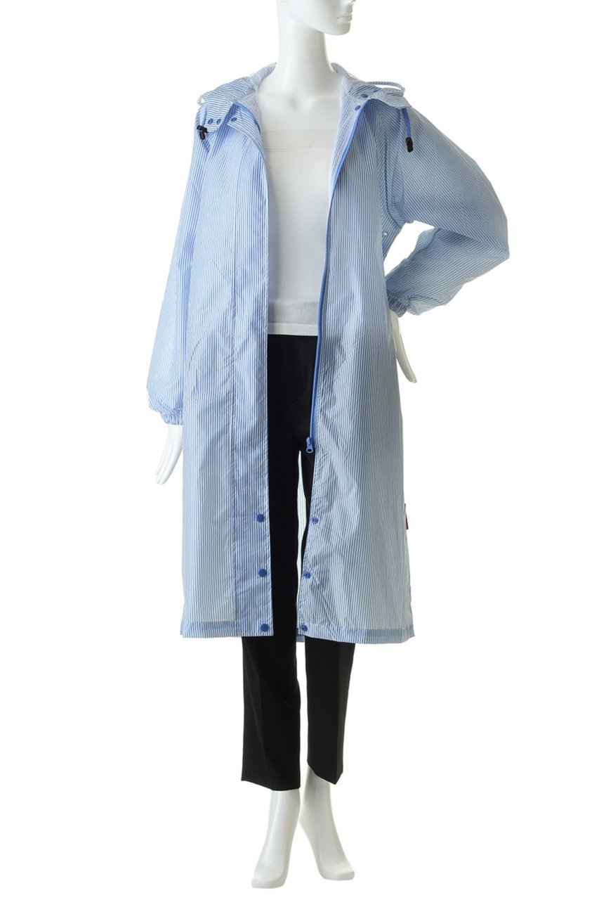 【ムーンバット/MOONBAT】のサイクルレインコート ストライプ 人気、トレンドファッション・服の通販 founy(ファニー) 　ファッション　Fashion　レディースファッション　Fashion for Women　アウター　Coat / Outerwear Collection　コート・ロングコート・ピーコート　Long Coats, Peacoats & More　ストライプ　Stripe, Striped Pattern　フロント　Front, Front Design　other-8|ID: prp329100000032062 ipo3291000000036638935