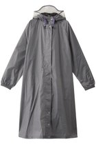 【ムーンバット/MOONBAT】のサイクルレインコート ドット 人気、トレンドファッション・服の通販 founy(ファニー) ファッション Fashion レディースファッション Fashion for Women アウター Coat / Outerwear Collection コート・ロングコート・ピーコート Long Coats, Peacoats & More ジップ Zip, Zipper ドット Polka Dot, Dot Pattern フェミニン Feminine, Girly フロント Front, Front Design thumbnail グレー|ID: prp329100000032715 ipo3291000000036060581