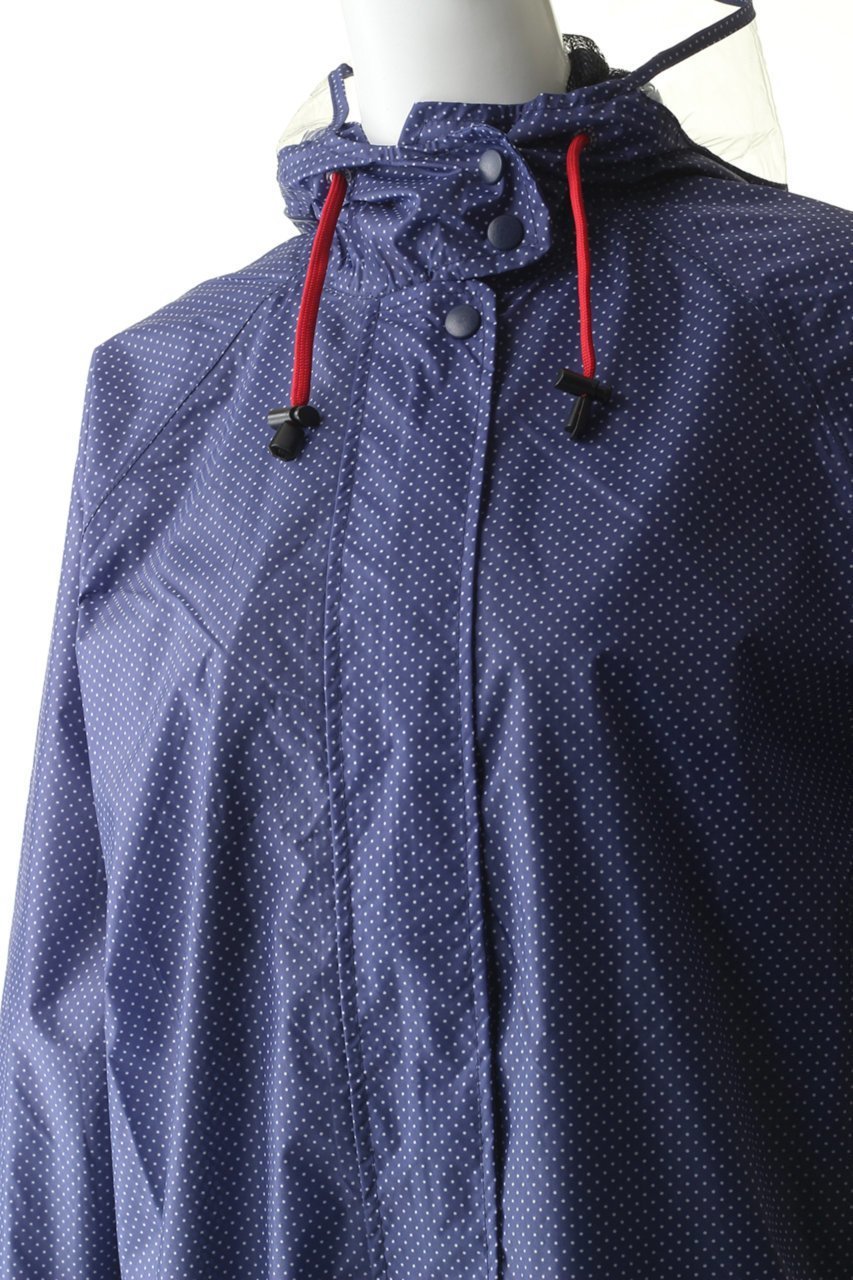 【ムーンバット/MOONBAT】のサイクルレインコート ドット 人気、トレンドファッション・服の通販 founy(ファニー) 　ファッション　Fashion　レディースファッション　Fashion for Women　アウター　Coat / Outerwear Collection　コート・ロングコート・ピーコート　Long Coats, Peacoats & More　ジップ　Zip, Zipper　ドット　Polka Dot, Dot Pattern　フェミニン　Feminine, Girly　フロント　Front, Front Design　other-5|ID: prp329100000032715 ipo3291000000036562008