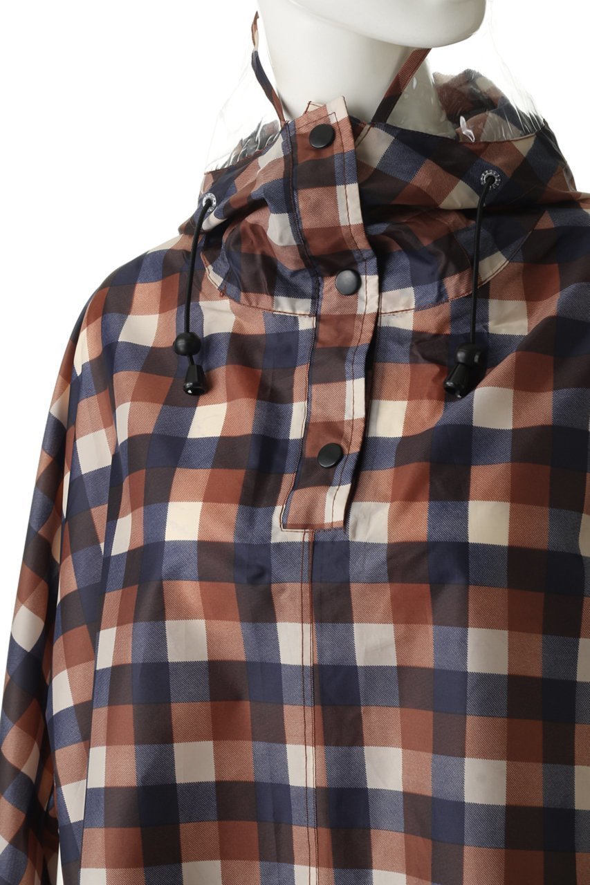 【ムーンバット/MOONBAT】のブロックチェック レインポンチョ 人気、トレンドファッション・服の通販 founy(ファニー) 　ファッション　Fashion　レディースファッション　WOMEN　アウター　Coat Outerwear　コート　Coats　ポンチョ　Ponchos　アウトドア　Outdoor　カラフル　Colorful　チェック　Check　ブロック　Block　定番　Standard　other-5|ID: prp329100000032758 ipo3291000000031447172