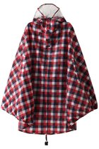 【ムーンバット/MOONBAT】のブロックチェック レインポンチョ レッド|ID: prp329100000032758 ipo3291000000036222266