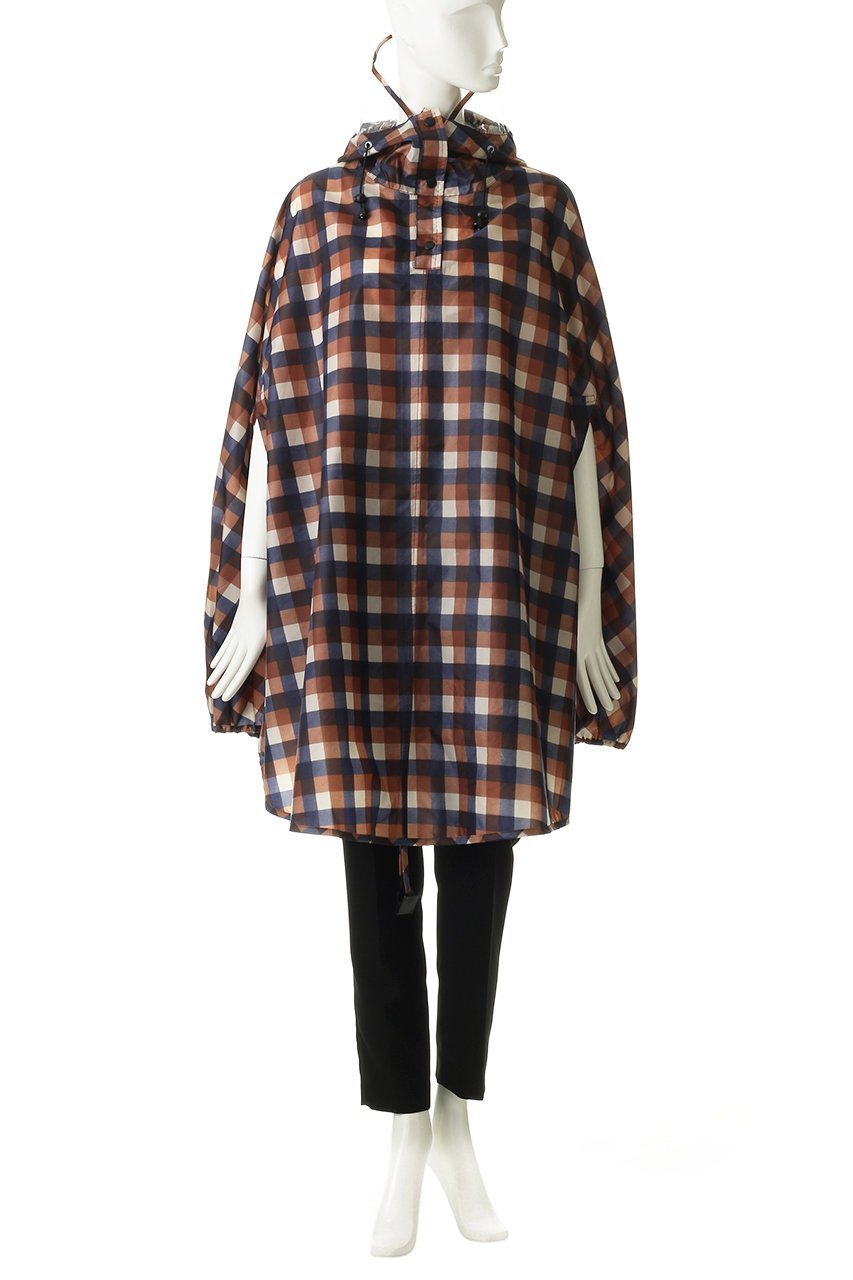 【ムーンバット/MOONBAT】のブロックチェック レインポンチョ 人気、トレンドファッション・服の通販 founy(ファニー) 　ファッション　Fashion　レディースファッション　Fashion for Women　アウター　Coat / Outerwear Collection　コート・ロングコート・ピーコート　Long Coats, Peacoats & More　ポンチョ・ケープコート　Ponchos & Capes　アウトドア　Outdoor Clothing　カラフル　Colorful Design　チェック　Check, Plaid, Tartan　ブロック　Block, Solid Block Pattern　定番　Standard, Basic Item　other-2|ID: prp329100000032758 ipo3291000000036786815