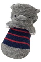 【ポプキンズ/POMPKINS / KIDS】の【BABY】【POP UP SOX】ぞう グレー|ID: prp329100000032915 ipo3291000000036192088