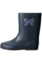 【ポプキンズ/POMPKINS / KIDS】の【KIDS】リボンレインシューズ ネイビー|ID: prp329100000032919 ipo3291000000036191077
