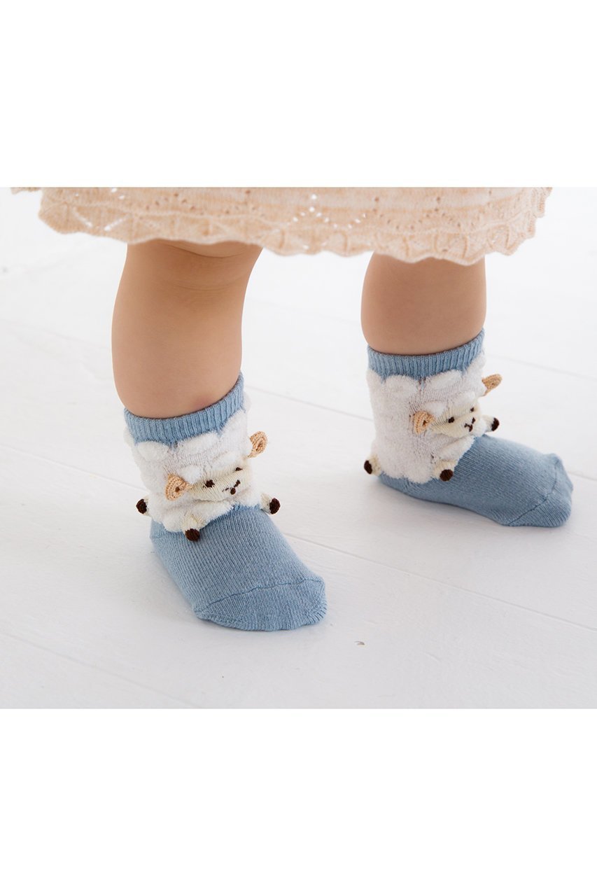 【ポプキンズ/POMPKINS / KIDS】の【BABY】【POP UP SOX】ひつじ 人気、トレンドファッション・服の通販 founy(ファニー) 　ファッション　Fashion　キッズファッション　Fashion for Kids　おすすめ　Recommended / Our Picks　ギフト プレゼント　Gift / Present　ソックス　Socks, Hosiery　ベビー　Baby, Babywear　モコモコ　Fuzzy, Fluffy　夏　Summer　定番　Standard, Basic Item　春　Spring　S/S・春夏　SS, Spring/Summer, Warm Season　other-2|ID: prp329100000032933 ipo3291000000036236109