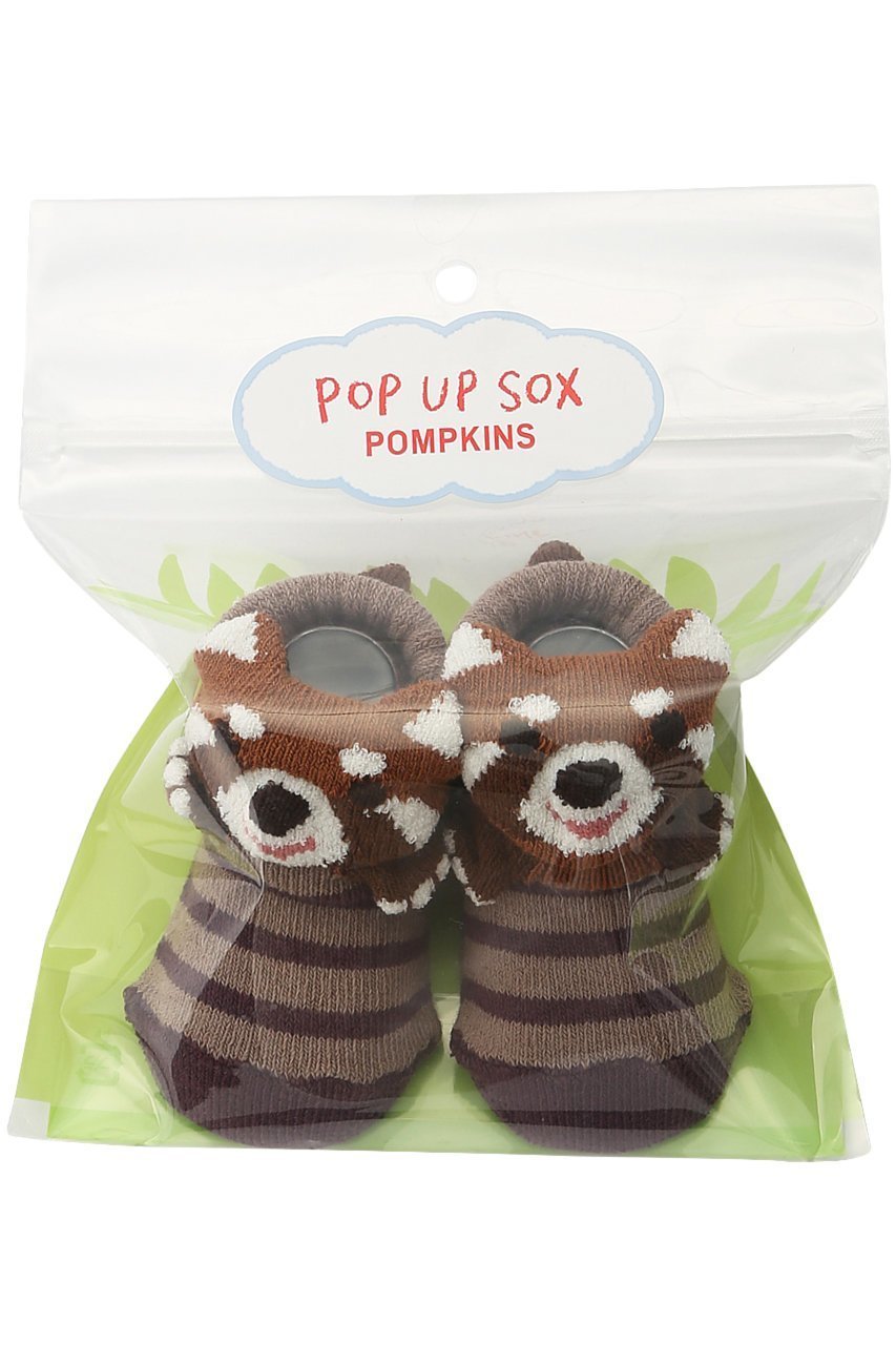 【ポプキンズ/POMPKINS / KIDS】の【BABY】【POP UP SOX】レッサーパンダ 人気、トレンドファッション・服の通販 founy(ファニー) ファッション Fashion キッズファッション Fashion for Kids おすすめ Recommended / Our Picks ソックス Socks, Hosiery ベビー Baby, Babywear 定番 Standard, Basic Item 日本製 Made In Japan other-2|ID: prp329100000032937 ipo3291000000036192247
