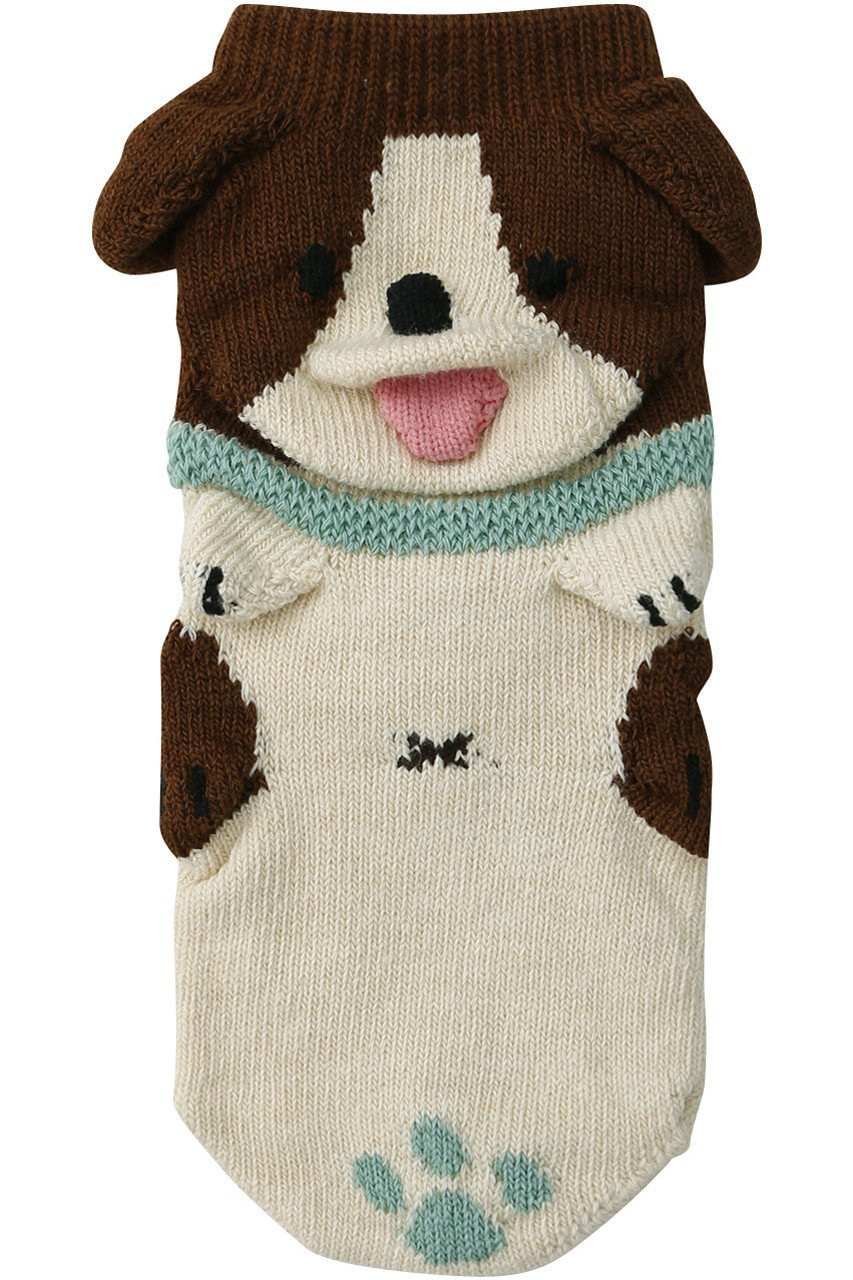 【ポプキンズ/POMPKINS / KIDS】の【BABY】【POP UP SOX】いぬ インテリア・キッズ・メンズ・レディースファッション・服の通販 founy(ファニー) 　ファッション　Fashion　キッズファッション　Fashion for Kids　おすすめ　Recommended / Our Picks　ギフト プレゼント　Gift / Present　ソックス　Socks, Hosiery　ベビー　Baby, Babywear　定番　Standard, Basic Item　ベージュ|ID: prp329100000032942 ipo3291000000036246447