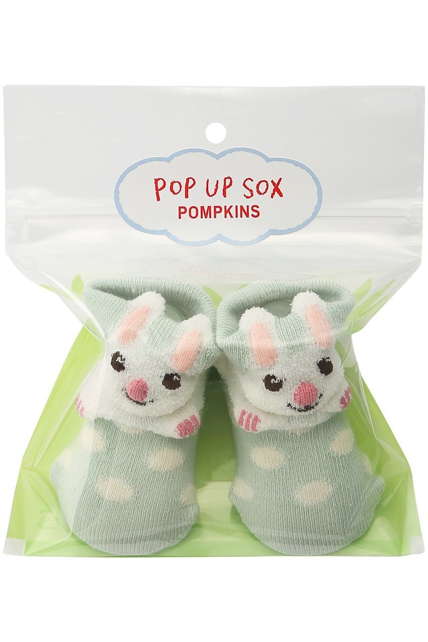 【ポプキンズ/POMPKINS / KIDS】の【Baby】【POP UP SOX】うさぎ 人気、トレンドファッション・服の通販 founy(ファニー) 　ファッション　Fashion　キッズファッション　Fashion for Kids　ギフト プレゼント　Gift / Present　ソックス　Socks, Hosiery　ドット　Polka Dot, Dot Pattern　再入荷　Restock / Back in Stock　定番　Standard, Basic Item　日本製　Made In Japan　other-2|ID: prp329100000032948 ipo3291000000032716335