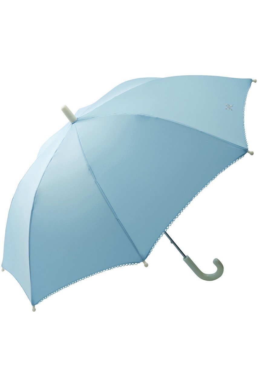 【ポプキンズ/POMPKINS / KIDS】の【KIDS】リボン刺繍傘 インテリア・キッズ・メンズ・レディースファッション・服の通販 founy(ファニー) ファッション Fashion キッズファッション Fashion for Kids リボン Ribbon, Bow レース Lace, Lace Fabric ワンポイント One Point, Statement Accent 傘 Umbrella, Parasol 定番 Standard, Basic Item サックス|ID: prp329100000032961 ipo3291000000036236944