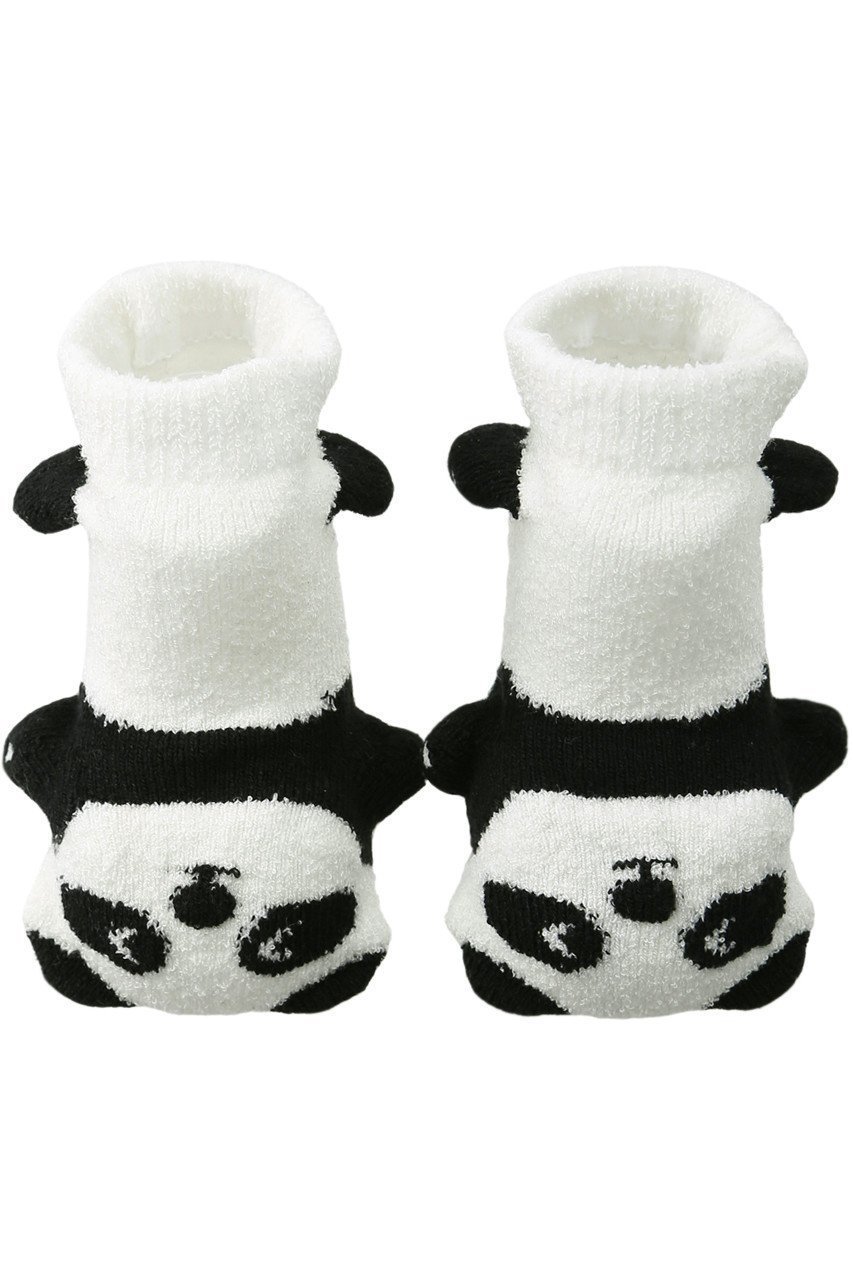 【ポプキンズ/POMPKINS / KIDS】の【Baby】【POP UP SOX】パンダ インテリア・キッズ・メンズ・レディースファッション・服の通販 founy(ファニー) 　ファッション　Fashion　キッズファッション　Fashion for Kids　おすすめ　Recommended / Our Picks　ギフト プレゼント　Gift / Present　ソックス　Socks, Hosiery　モチーフ　Motif, Design Theme　定番　Standard, Basic Item　日本製　Made In Japan　ブラック|ID: prp329100000032967 ipo3291000000033229877