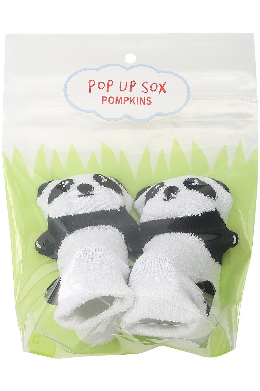 【ポプキンズ/POMPKINS / KIDS】の【BABY】【POP UP SOX】パンダ 人気、トレンドファッション・服の通販 founy(ファニー) 　ファッション　Fashion　キッズファッション　Fashion for Kids　おすすめ　Recommended / Our Picks　ギフト プレゼント　Gift / Present　ソックス　Socks, Hosiery　ベビー　Baby, Babywear　モチーフ　Motif, Design Theme　定番　Standard, Basic Item　日本製　Made In Japan　other-3|ID: prp329100000032967 ipo3291000000036236484
