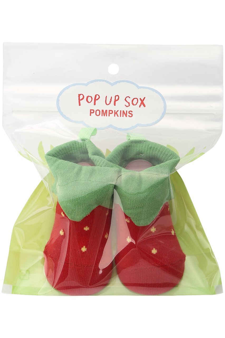 【ポプキンズ/POMPKINS / KIDS】の【BABY】【POP UP SOX】いちご 人気、トレンドファッション・服の通販 founy(ファニー) 　ファッション　Fashion　キッズファッション　Fashion for Kids　ギフト プレゼント　Gift / Present　ソックス　Socks, Hosiery　ベビー　Baby, Babywear　モチーフ　Motif, Design Theme　定番　Standard, Basic Item　日本製　Made In Japan　other-2|ID: prp329100000032969 ipo3291000000036247061