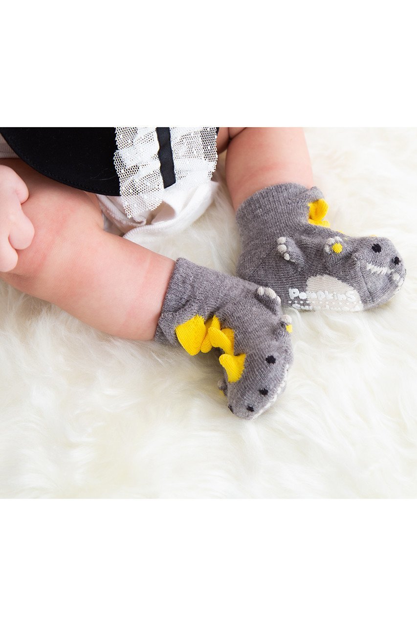 【ポプキンズ/POMPKINS / KIDS】の【BABY】【POP UP SOX】恐竜 人気、トレンドファッション・服の通販 founy(ファニー) 　ファッション　Fashion　キッズファッション　Fashion for Kids　おすすめ　Recommended / Our Picks　ギフト プレゼント　Gift / Present　ソックス　Socks, Hosiery　ベビー　Baby, Babywear　ボーイズ　Boyish, Boy Style　モチーフ　Motif, Design Theme　定番　Standard, Basic Item　日本製　Made In Japan　other-5|ID: prp329100000032973 ipo3291000000036191542