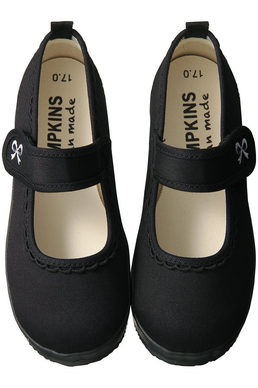 【ポプキンズ/POMPKINS / KIDS】の【KIDS】リボン刺繍ベルトスニーカー ネイビー 21 インテリア・キッズ・メンズ・レディースファッション・服の通販 founy(ファニー) 　ファッション　Fashion　キッズファッション　Fashion for Kids　シューズ　Shoes, Footwear　スニーカー　Sneakers, Trainers　リボン　Ribbon, Bow　ワンポイント　One Point, Statement Accent　入学式　Entrance Ceremony　定番　Standard, Basic Item　ブラック|ID: prp329100000033000 ipo3291000000036246580