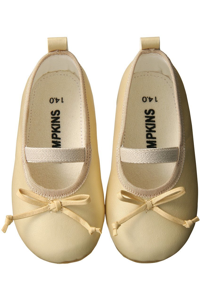 【ポプキンズ/POMPKINS / KIDS】の【BABY】バレエシューズ インテリア・キッズ・メンズ・レディースファッション・服の通販 founy(ファニー) 　ファッション　Fashion　キッズファッション　Fashion for Kids　おすすめ　Recommended / Our Picks　シューズ　Shoes, Footwear　バレエ　Ballet, Ballet Style　フォーマル　Formal, Dressy　ベビー　Baby, Babywear　定番　Standard, Basic Item　結婚式　Wedding　ゴールド|ID: prp329100000033010 ipo3291000000036246635
