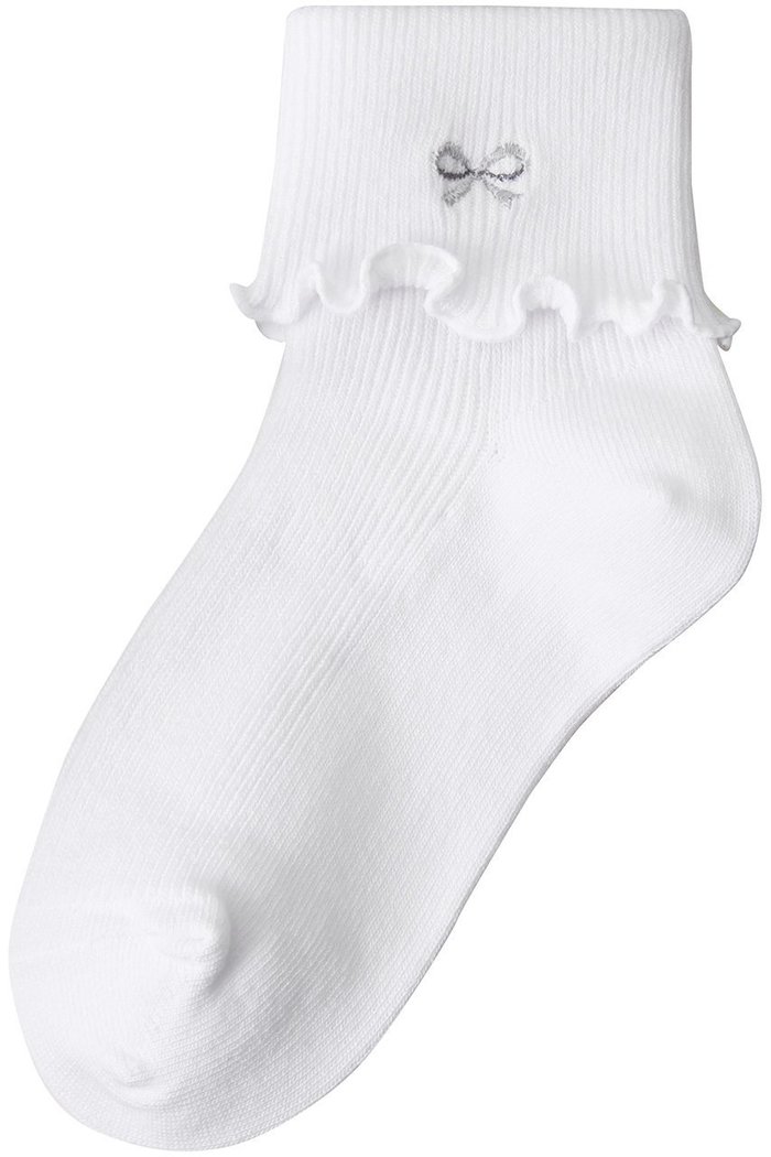 【ポプキンズ/POMPKINS / KIDS】の【KIDS】リボン刺繍ソックス ネイビー LL(23-25㎝) インテリア・キッズ・メンズ・レディースファッション・服の通販 founy(ファニー) https://founy.com/ ファッション Fashion キッズファッション Fashion for Kids シューズ Shoes, Footwear シンプル Simple, Minimal ソックス Socks, Hosiery ベーシック Basic, Essential リボン Ribbon, Bow |ID: prp329100000033015 ipo3291000000036247076