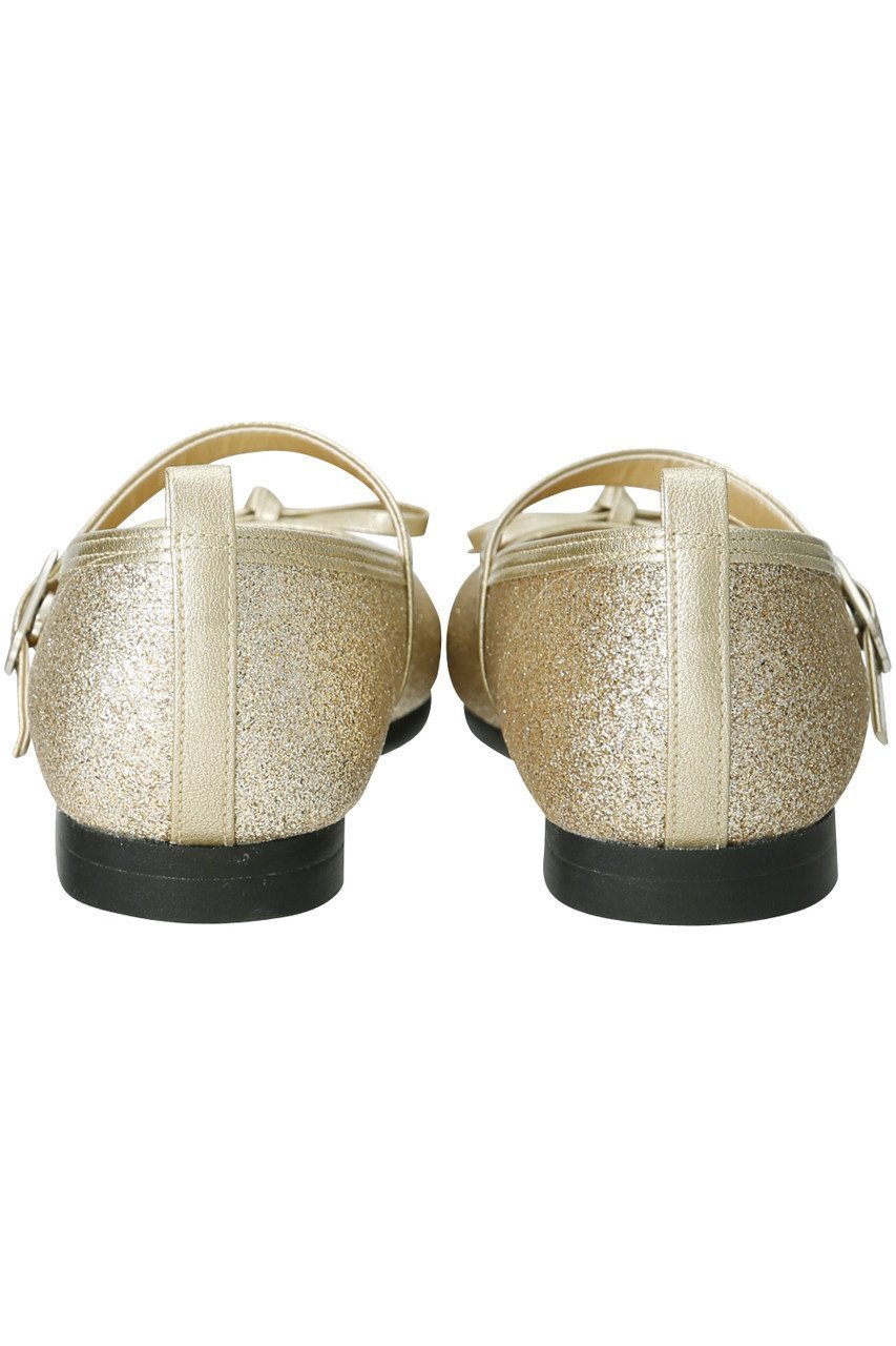 【ポプキンズ/POMPKINS / KIDS】の【KIDS】グリッターバレエシューズ 人気、トレンドファッション・服の通販 founy(ファニー) 　ファッション　Fashion　キッズファッション　Fashion for Kids　シューズ　Shoes, Footwear　バレエ　Ballet, Ballet Style　リボン　Ribbon, Bow　定番　Standard, Basic Item　結婚式　Wedding　other-3|ID: prp329100000033751 ipo3291000000036190961