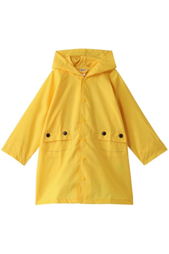 【ポプキンズ/POMPKINS / KIDS】の【KIDS】かえるレインコート インテリア・キッズ・メンズ・レディースファッション・服の通販 founy(ファニー) https://founy.com/ ファッション Fashion キッズファッション KIDS アウター Coat Outerwear /Kids ポケット Pocket 傘 Umbrella 定番 Standard |ID: prp329100000033884 ipo3291000000009205112