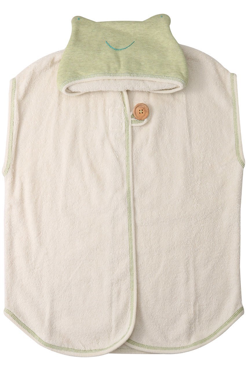 【ポプキンズ/POMPKINS / KIDS】の【BABY】バスポンチョ インテリア・キッズ・メンズ・レディースファッション・服の通販 founy(ファニー) 　ファッション　Fashion　キッズファッション　Fashion for Kids　おすすめ　Recommended / Our Picks　ギフト プレゼント　Gift / Present　ベビー　Baby, Babywear　定番　Standard, Basic Item　カエル|ID: prp329100000033957 ipo3291000000036191069