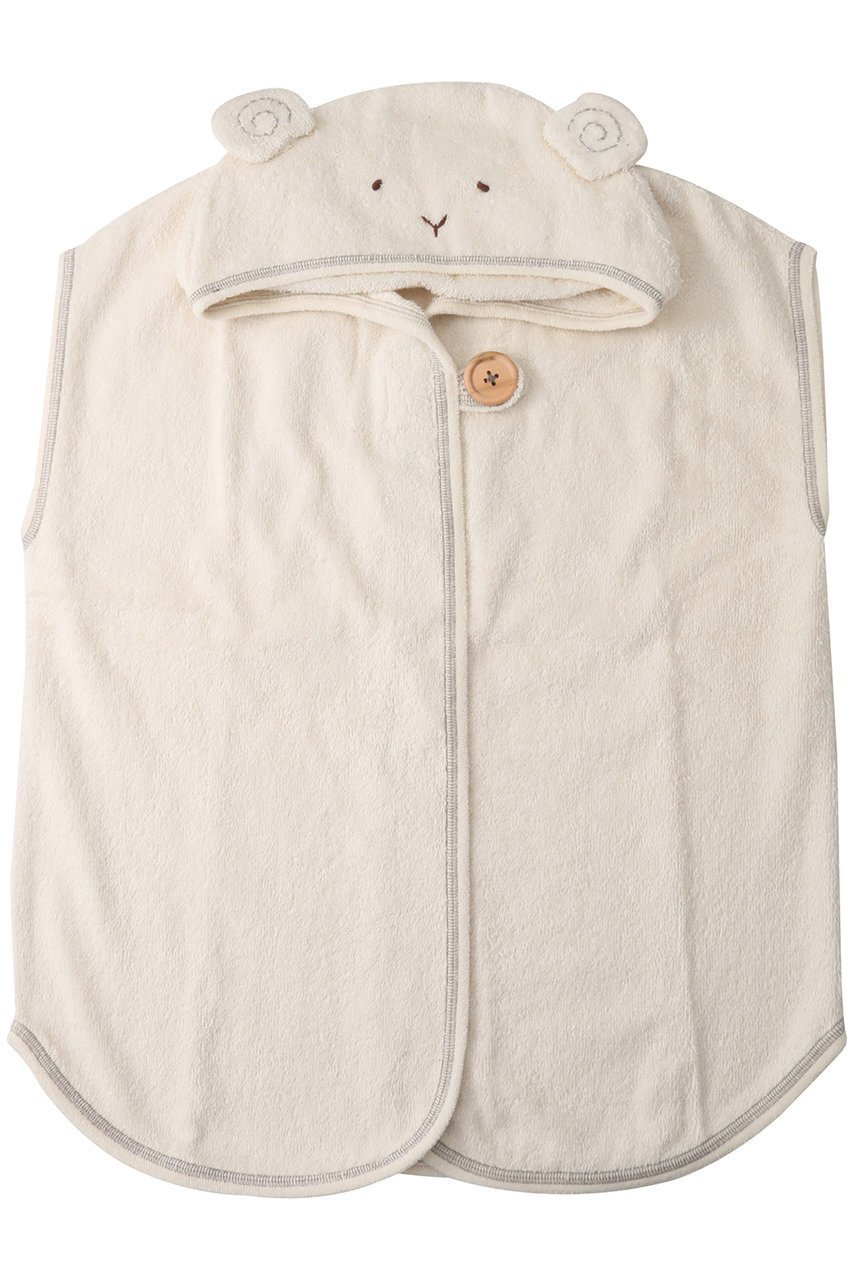 【ポプキンズ/POMPKINS / KIDS】の【BABY】バスポンチョ インテリア・キッズ・メンズ・レディースファッション・服の通販 founy(ファニー) 　ファッション　Fashion　キッズファッション　Fashion for Kids　おすすめ　Recommended / Our Picks　ギフト プレゼント　Gift / Present　ベビー　Baby, Babywear　定番　Standard, Basic Item　ヒツジ|ID: prp329100000033957 ipo3291000000036191070