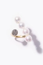 【アルティーダ ウード/ARTIDA OUD】のphilia アコヤパール&seleneパヴェダイヤモンド オープン リング ホワイト|ID: prp329100000035112 ipo3291000000036197876