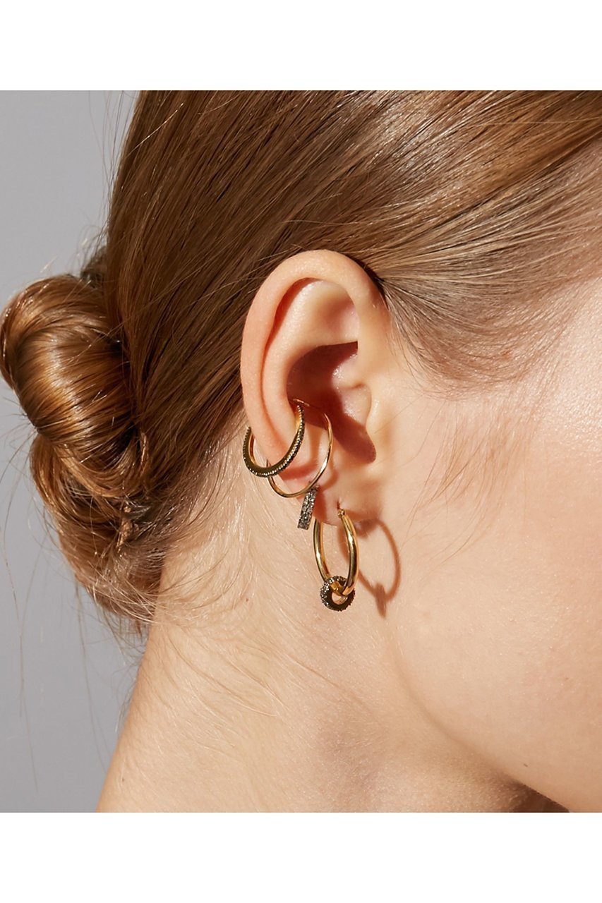 【アルティーダ ウード/ARTIDA OUD】の[glimmer] パヴェ loop ダブルライン イヤーカフ 人気、トレンドファッション・服の通販 founy(ファニー) 　ファッション　Fashion　レディースファッション　Fashion for Women　ジュエリー　Jewelry　ファッションリング　Fashion Rings　イヤリング・フープ・ドロップタイプ　Hoop, Drop & Clip Earrings　イヤリング　Earrings　イヤーカフ　Ear Cuffs　コーティング　Coating, Coated Finish　シルバー　Silver, Metallic Silver　ダイヤモンド　Diamond, Brilliant Cut　ダブル　Double, Double-Breasted　other-7|ID: prp329100000035589 ipo3291000000035786462