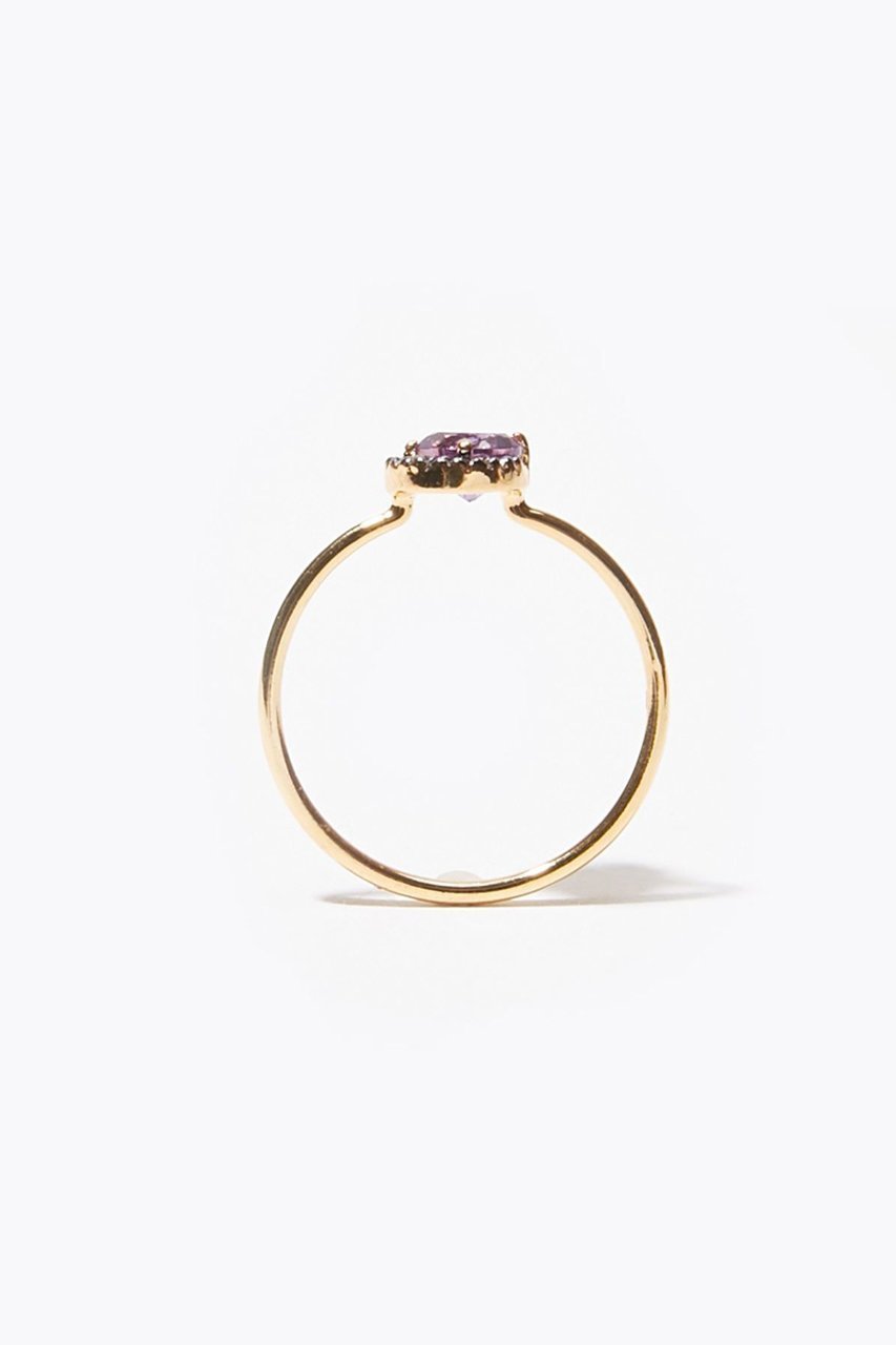 【アルティーダ ウード/ARTIDA OUD】のelafonisi ダークアメジストニュームーンパヴェダイヤモンドリング 人気、トレンドファッション・服の通販 founy(ファニー) 　ファッション　Fashion　レディースファッション　Fashion for Women　ジュエリー　Jewelry　おすすめ　Recommended / Our Picks　シェイプ　Shape, Slim Fit　ストーン　Stone, Gem-Like　パープル　Purple, Violet　モチーフ　Motif, Design Theme　ローズ　Rose, Rose Motif　other-6|ID: prp329100000035859 ipo3291000000036109101