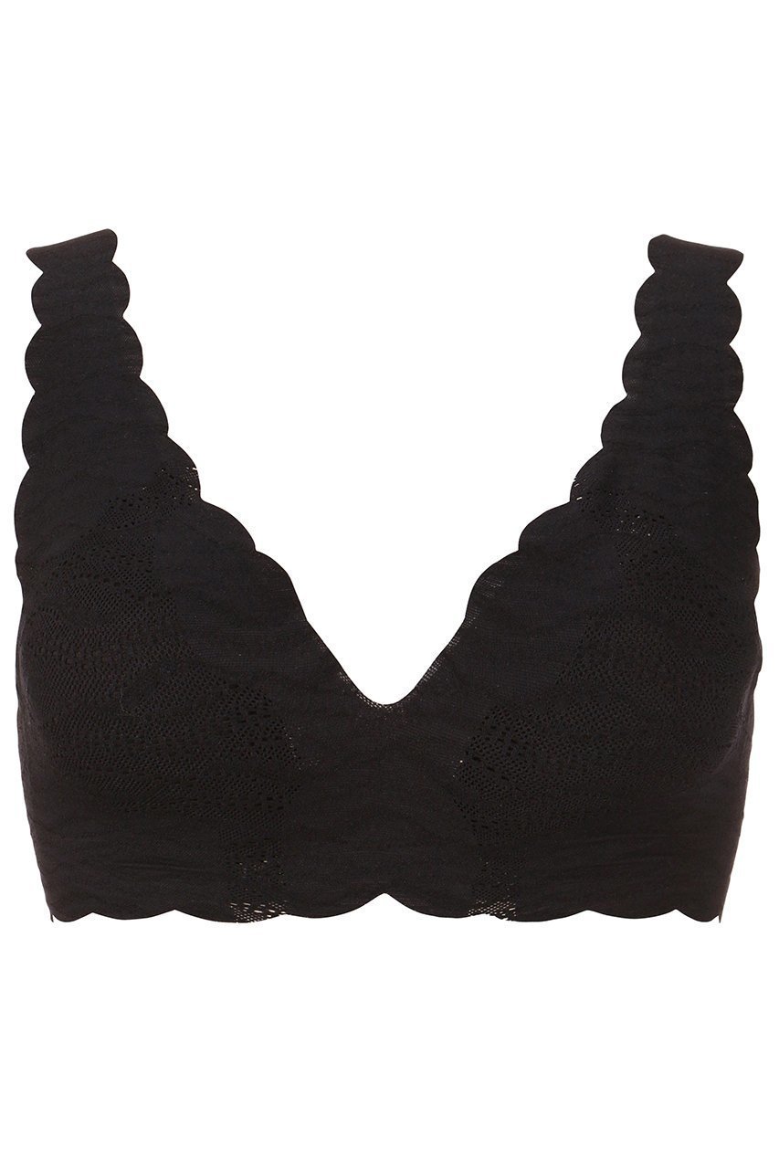 【エス バイ スロギー/S by sloggi】の【ZERO FEEL】レース ボタニカル ハーフトップ sloggi G057 N-Top3 インテリア・キッズ・メンズ・レディースファッション・服の通販 founy(ファニー) ファッション Fashion レディースファッション Fashion for Women 下着・ランジェリー Lingerie & Intimates その他ランジェリー・インナーアイテム Other Lingerie / Intimates ハーフ Half, Half-Length ブラジャー Bra, Lingerie ボタニカル Botanical, Floral Pattern ランジェリー Lingerie, Intimate Wear レース Lace, Lace Fabric ブラック|ID: prp329100000036015 ipo3291000000034886827