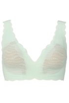 【エス バイ スロギー/S by sloggi】の【ZERO FEEL】レース ボタニカル ハーフトップ sloggi G057 N-Top3 デューグリーン|ID: prp329100000036015 ipo3291000000036138764