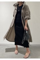 【カオス/Chaos】のGLプリズムライトコート 人気、トレンドファッション・服の通販 founy(ファニー) ファッション Fashion レディースファッション WOMEN アウター Coat Outerwear コート Coats フラップ Flap ポケット Pocket ロング Long thumbnail ライトベージュ|ID: prp329100000036111 ipo3291000000004711346