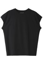 【カオス/Chaos】のCRアームレットTシャツ 人気、トレンドファッション・服の通販 founy(ファニー) ファッション Fashion レディースファッション Fashion for Women トップス・カットソー Cut & Sew Tops シャツ・ブラウス・オフィスカジュアル Elegant Blouses & Button-Ups ロングTシャツ・Tシャツ Longline T-Shirts & Tees カットソー・ベーシックTシャツ Cut-and-Sewn Tops / Stretch Tees & Basics ショート Short, Short Length スリーブ Sleeve, Long Sleeve / Short Sleeve 定番 Standard, Basic Item thumbnail ブラック|ID: prp329100000037005 ipo3291000000032838412