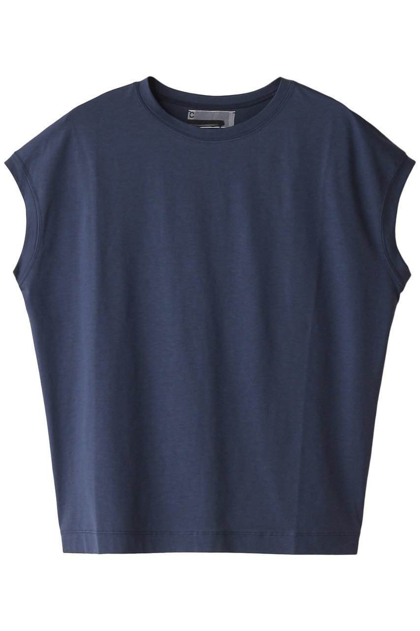 【カオス/Chaos】のCRアームレットTシャツ インテリア・キッズ・メンズ・レディースファッション・服の通販 founy(ファニー) 　ファッション　Fashion　レディースファッション　Fashion for Women　トップス・カットソー　Cut & Sew Tops　シャツ・ブラウス・オフィスカジュアル　Elegant Blouses & Button-Ups　ロングTシャツ・Tシャツ　Longline T-Shirts & Tees　カットソー・ベーシックTシャツ　Cut-and-Sewn Tops / Stretch Tees & Basics　ショート　Short, Short Length　スリーブ　Sleeve, Long Sleeve / Short Sleeve　定番　Standard, Basic Item　アーバンブルー|ID: prp329100000037005 ipo3291000000032838446