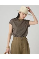 【カオス/Chaos】のCRアームレットTシャツ 人気、トレンドファッション・服の通販 founy(ファニー) ファッション Fashion レディースファッション Fashion for Women トップス・カットソー Cut & Sew Tops シャツ・ブラウス・オフィスカジュアル Elegant Blouses & Button-Ups ロングTシャツ・Tシャツ Longline T-Shirts & Tees カットソー・ベーシックTシャツ Cut-and-Sewn Tops / Stretch Tees & Basics ショート Short, Short Length スリーブ Sleeve, Long Sleeve / Short Sleeve 定番 Standard, Basic Item thumbnail スモーク|ID: prp329100000037005 ipo3291000000032838450