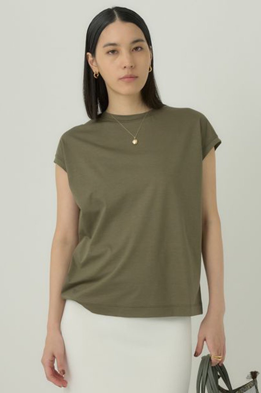 【カオス/Chaos】のCRアームレットTシャツ 人気、トレンドファッション・服の通販 founy(ファニー) 　ファッション　Fashion　レディースファッション　Fashion for Women　トップス・カットソー　Cut & Sew Tops　シャツ・ブラウス・オフィスカジュアル　Elegant Blouses & Button-Ups　ロングTシャツ・Tシャツ　Longline T-Shirts & Tees　カットソー・ベーシックTシャツ　Cut-and-Sewn Tops / Stretch Tees & Basics　ショート　Short, Short Length　スリーブ　Sleeve, Long Sleeve / Short Sleeve　定番　Standard, Basic Item　other-6|ID: prp329100000037005 ipo3291000000036650031