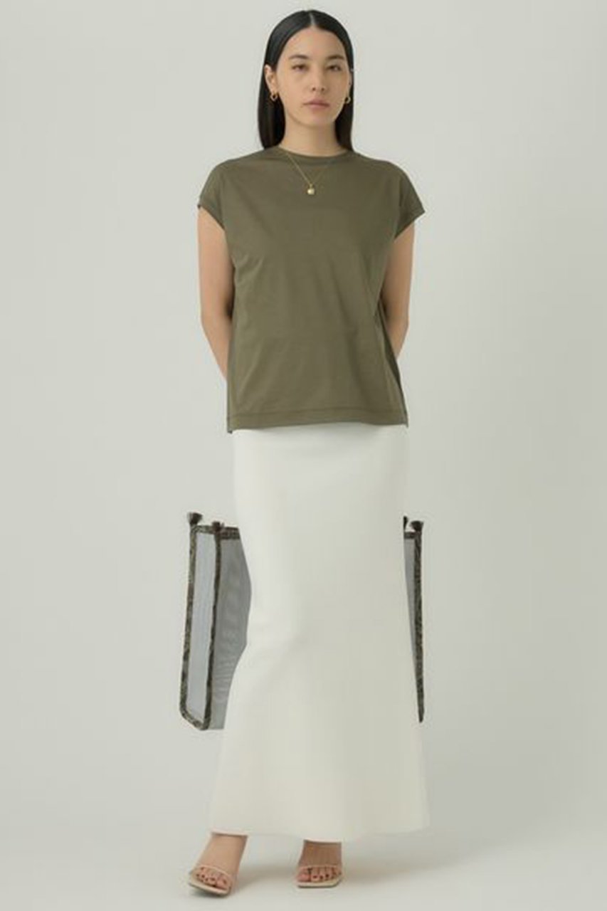 【カオス/Chaos】のCRアームレットTシャツ 人気、トレンドファッション・服の通販 founy(ファニー) 　ファッション　Fashion　レディースファッション　Fashion for Women　トップス・カットソー　Cut & Sew Tops　シャツ・ブラウス・オフィスカジュアル　Elegant Blouses & Button-Ups　ロングTシャツ・Tシャツ　Longline T-Shirts & Tees　カットソー・ベーシックTシャツ　Cut-and-Sewn Tops / Stretch Tees & Basics　ショート　Short, Short Length　スリーブ　Sleeve, Long Sleeve / Short Sleeve　定番　Standard, Basic Item　other-7|ID: prp329100000037005 ipo3291000000036650034