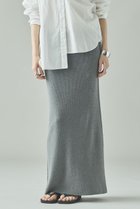 【カレンソロジー/Curensology】のコットンリブタイトスカート 人気、トレンドファッション・服の通販 founy(ファニー) ファッション Fashion レディースファッション Fashion for Women スカート Skirts タイトスカート Pencil Skirt, Tight Skirt ロング Long, Long-Length thumbnail チャコール|ID: prp329100000037089 ipo3291000000036517358